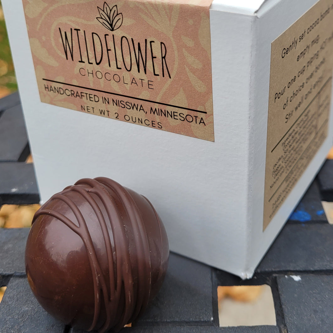 Box of Two Drinking Chocolate Bombs