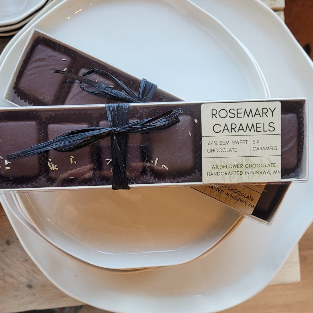 Rosemary Caramels - Six Piece Box