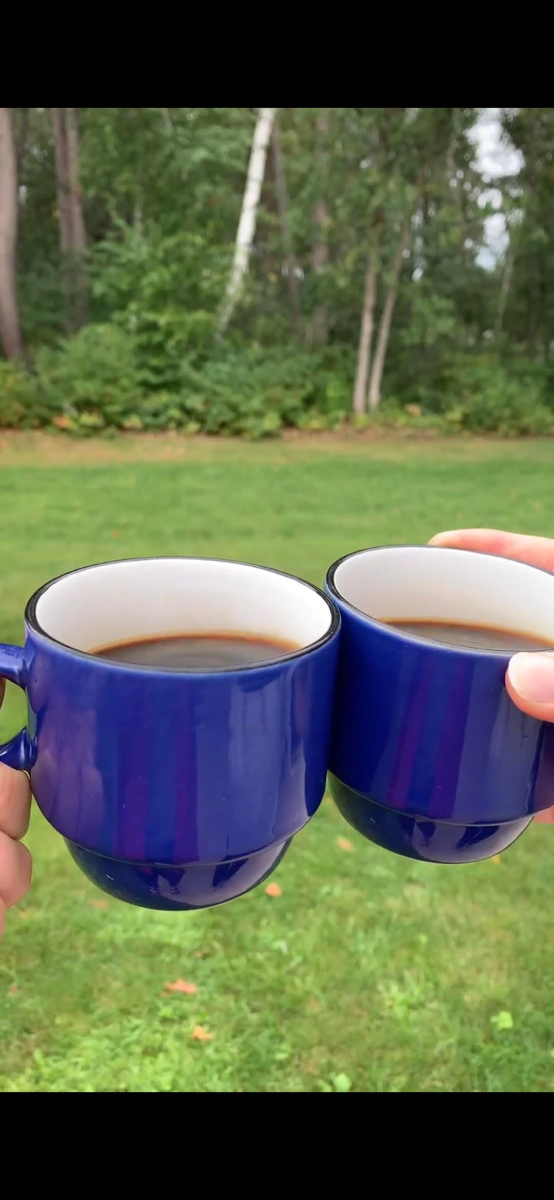 Coffee tastes better in the garden...A Wildflower Stay