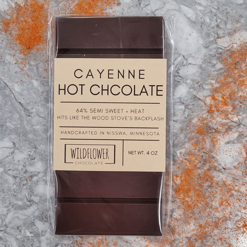 64% Cayenne Hot Chocolate Bar