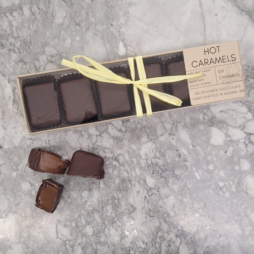 Hot Caramels - Six Piece Box