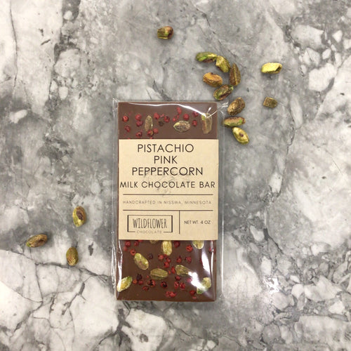 Pistachio Pink Peppercorn Bar