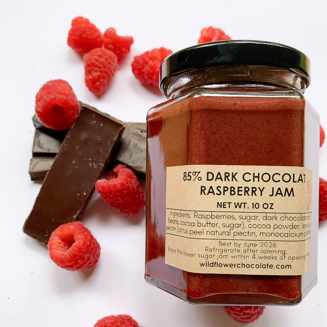 Dark Chocolate Raspberry Jam