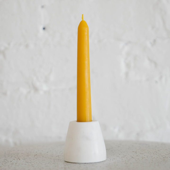 Beeswax Taper | 7" Antique