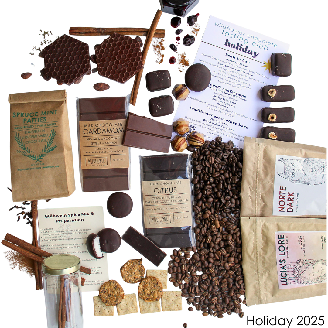 Wildflower Chocolate Tasting Club | A Quarterly Delivery