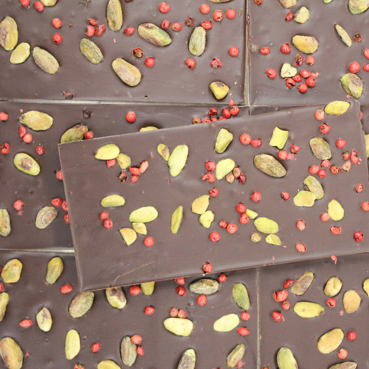 Pistachio Pink Peppercorn Bar
