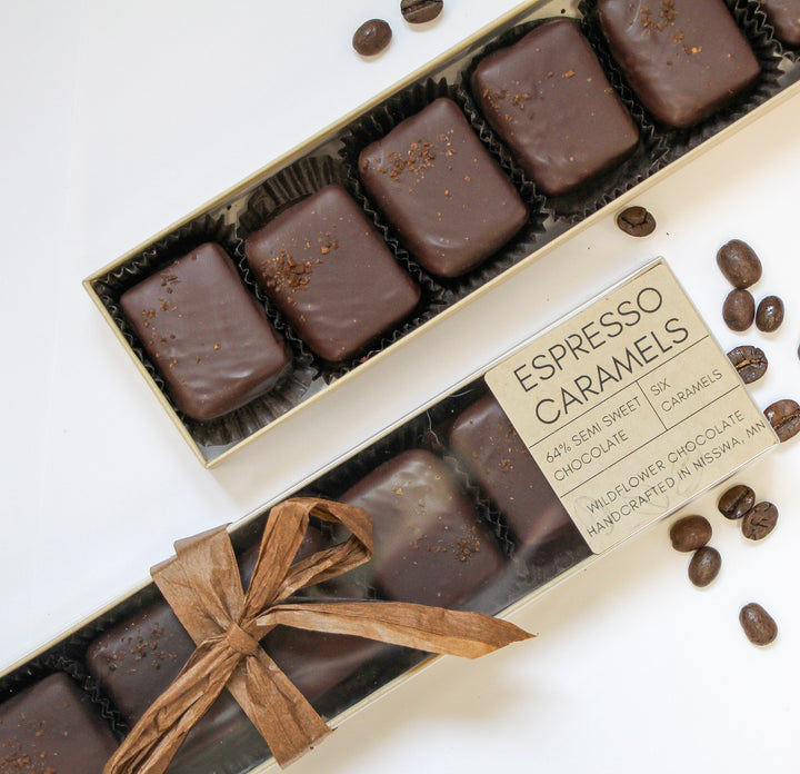 Espresso Caramels | Six Piece Box