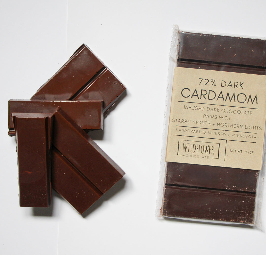 Dark Chocolate Cardamom Bar