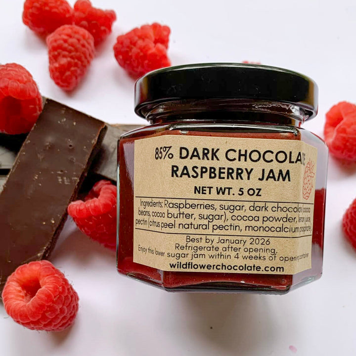 Dark Chocolate Raspberry Jam