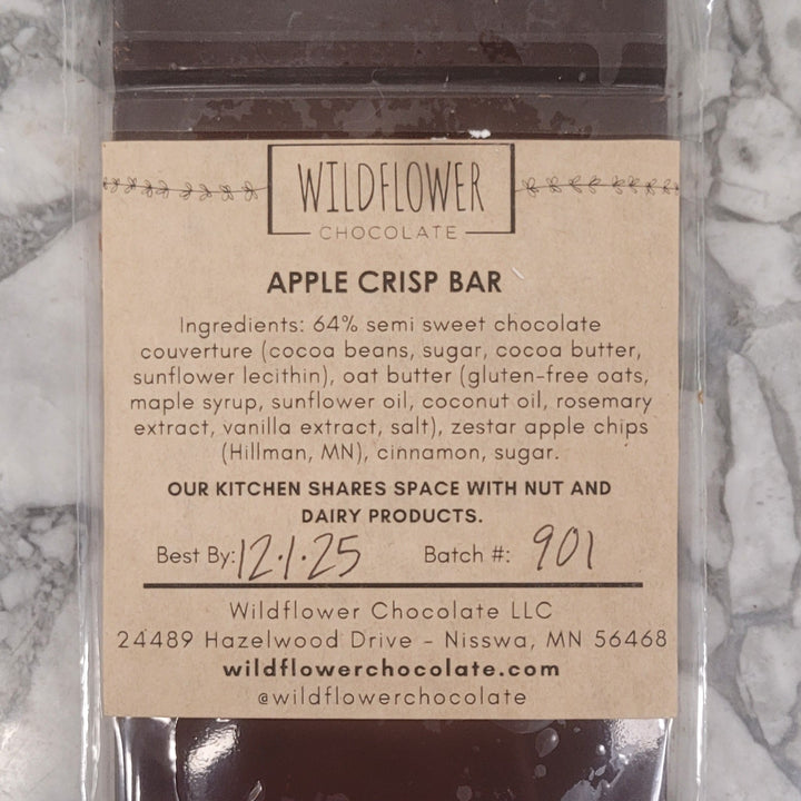 Apple Crisp Bars - 64% Semi-Sweet